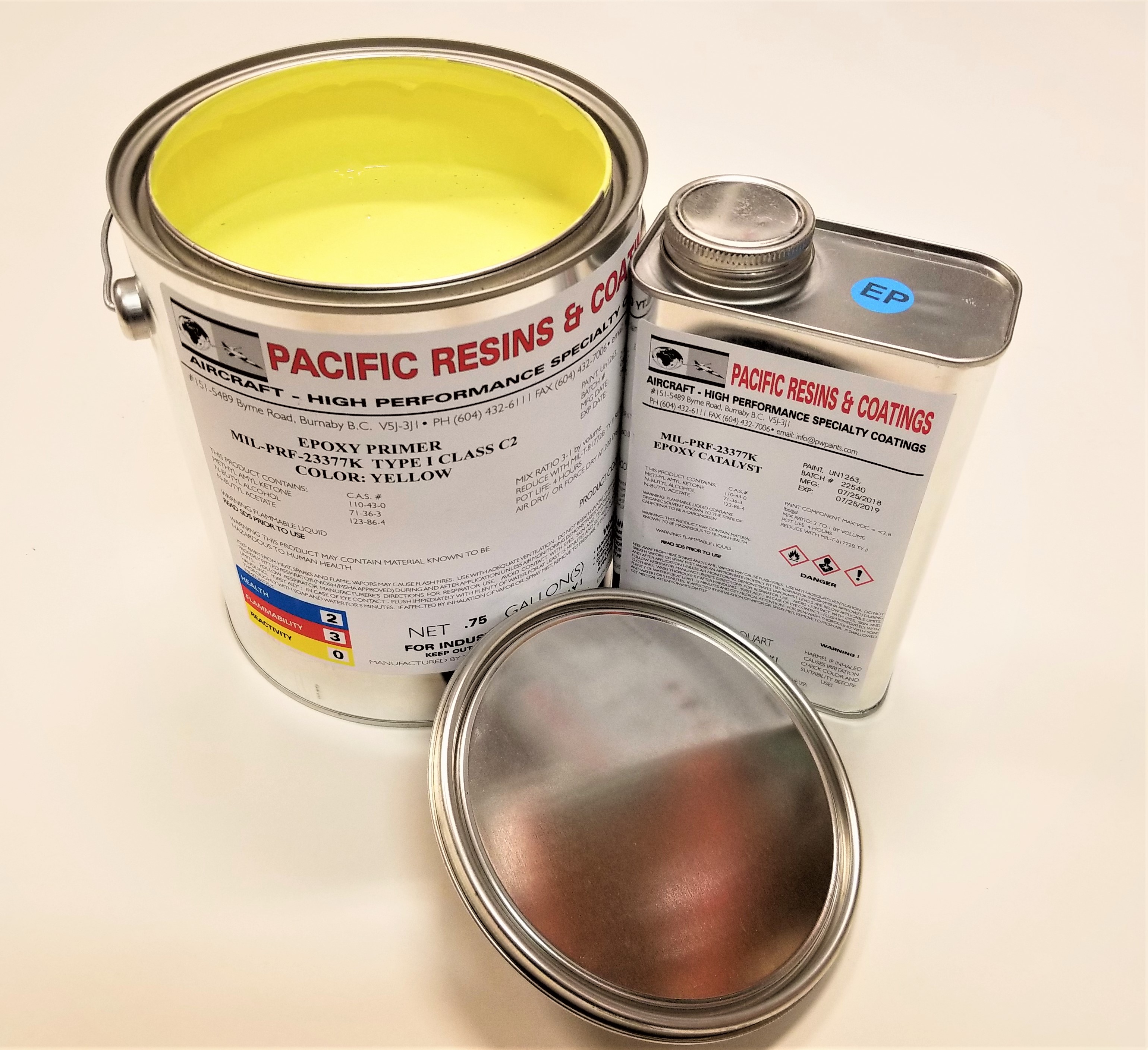 MIL-PRF-23377 Primer - In Stock In Stock – Pacific Resins & Coatings